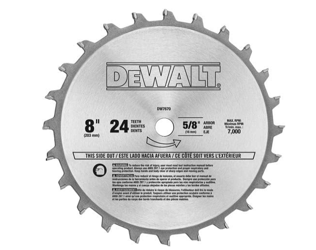 best dado blades for table saw